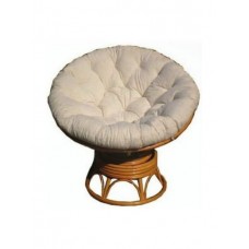 Стул MAX POINT DESIGN MPD-SWIVEL PAPASAN HONEY/COTTON VW Стул MAX POINT DESIGN MPD-SWIVEL PAPASAN HONEY/COTTON VW